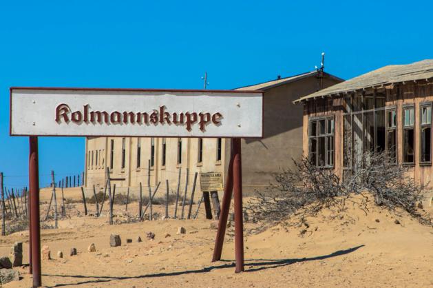 Kolmanskop cedule