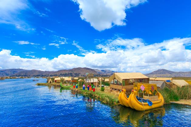 Titicaca loďky