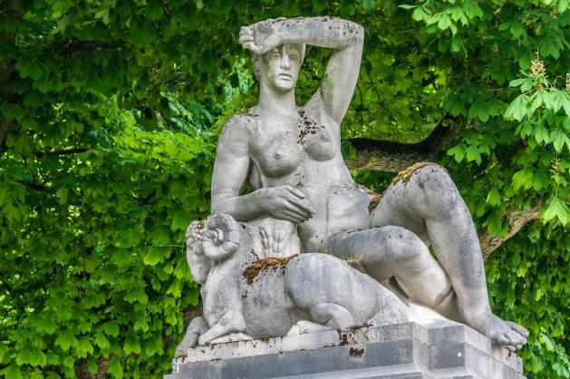 Jubilejní park v Bruselu – sochy