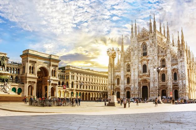 Duomo Milán Itálie