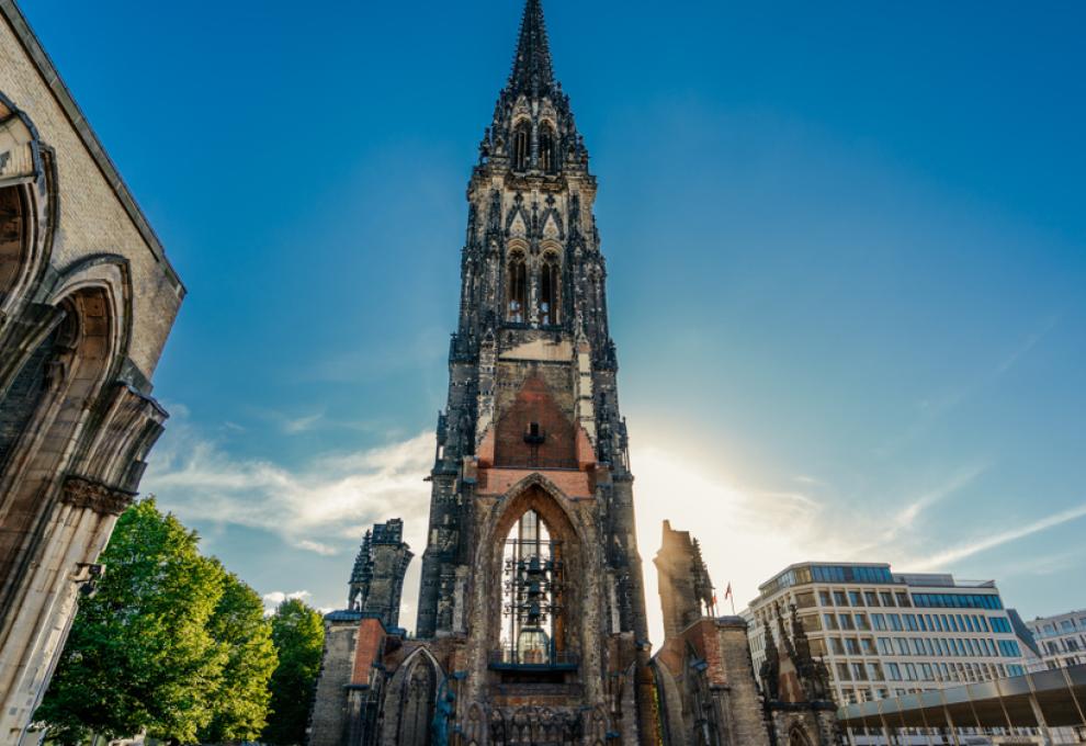 kostel svatého Mikuláše v Hamburku