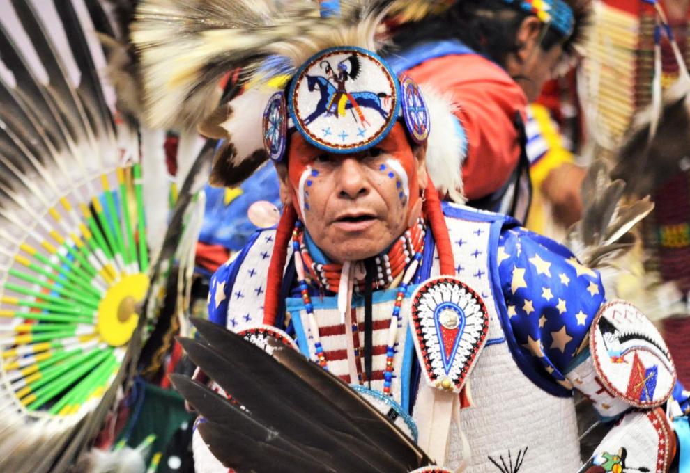 Muž z kmene Sioux