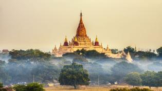 Anándova pagoda v Baganu - Cestovinky.cz
