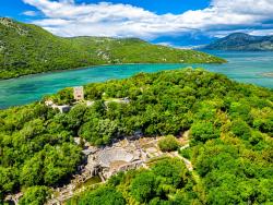 Antický areál Butrint Albánie