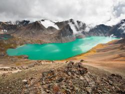 jezero Ala-kul v Kyrgyzstánu - Cestovinky.cz