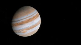 Jupiter byl dvakrát větší a měl 50× silnější magnetické pole
