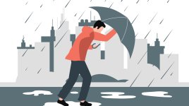 Vědci vytvořili plovoucí zařízení, které vyrábí elektřinu z dešťových kapek