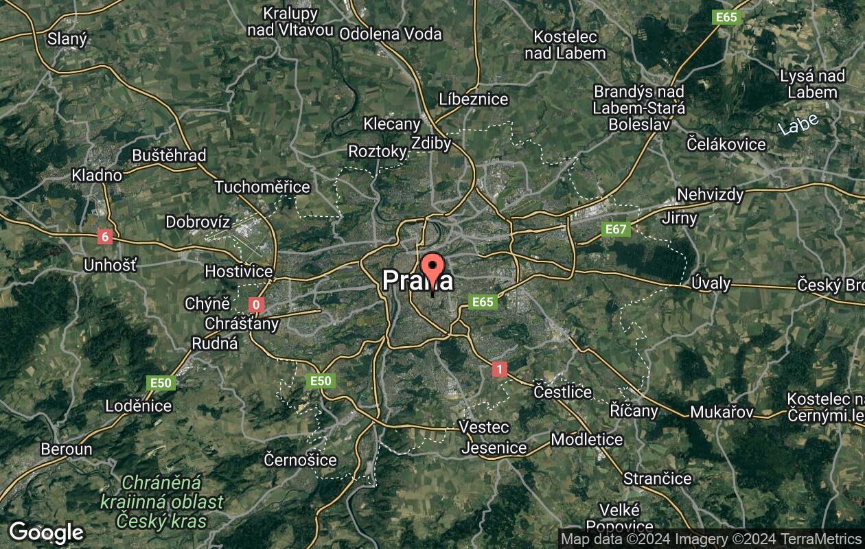 mapka praha