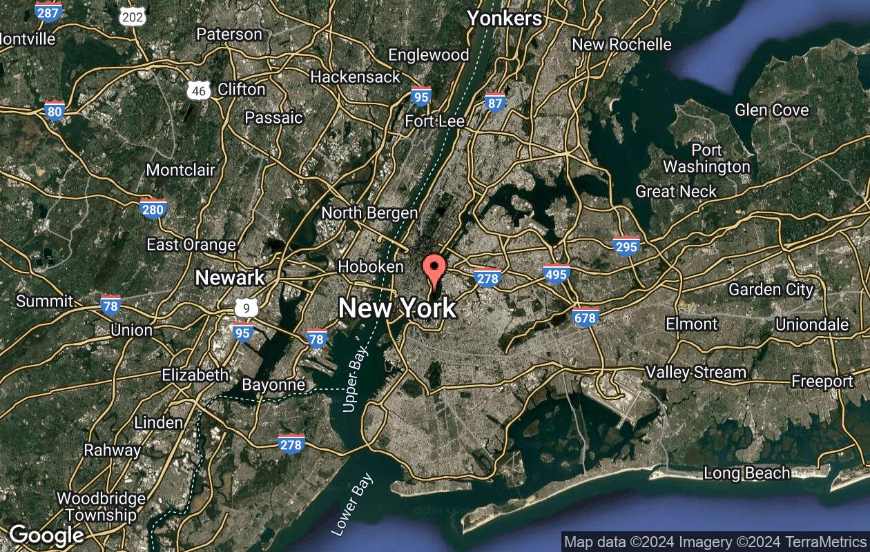 mapka new york
