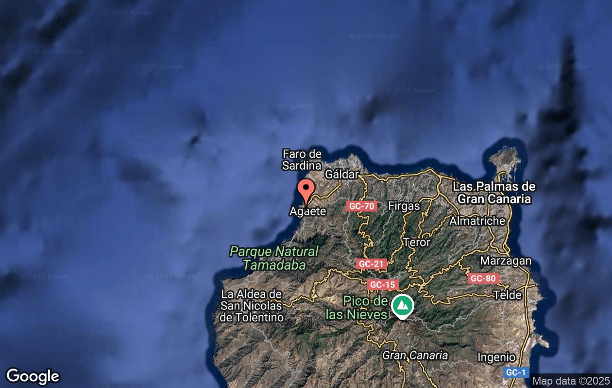 mapka gran canaria