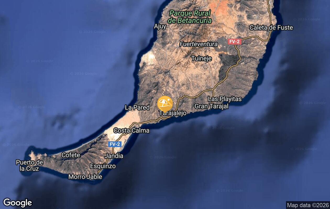 mapka Fuerteventura