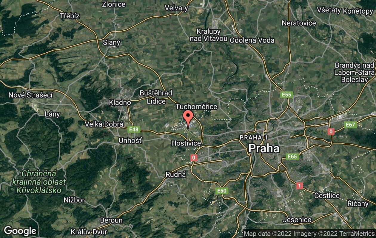 mapka praha