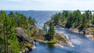 největší jezero v Evropě