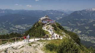 Hitlerovo Orlí hnízdo v Alpách nad Berchtesgadenem