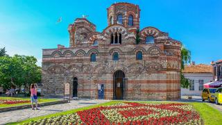 Kostel Krista Protokratora v bulharském Nesebaru je ikona města.