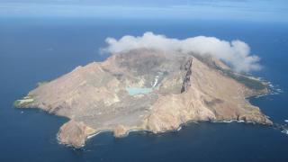 White Island na Novém Zélandu