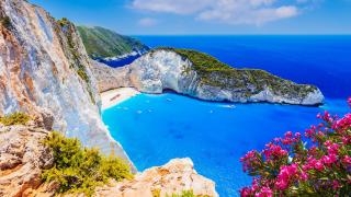 Zakynthos – pláž Navagio