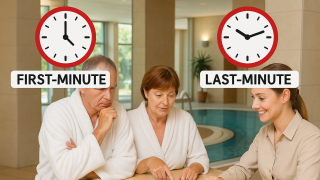first minute vs last minute