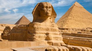Velká sfinga Egypt