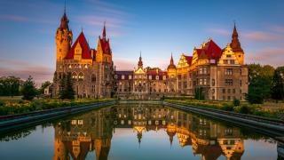 Polský zámek Moszna