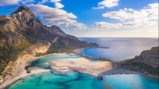 Pohled na evropskou pláž