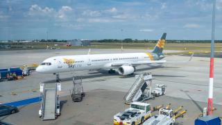 Letadlo společnosti Skyline Express Airlines