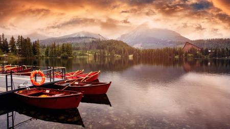 Štrbské pleso Slovensko