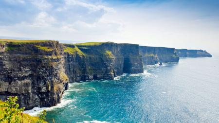 Útesy Cliffs of Moher