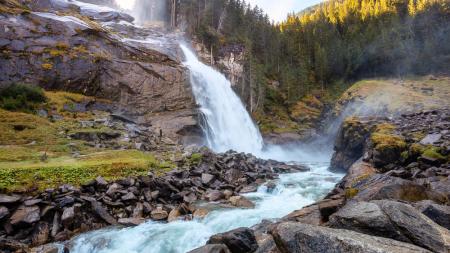 Krimmelské vodopády: kolem jednoho z nejkrásnějších vodních úkazů v Evropě vás provede stezka známá od středověku
