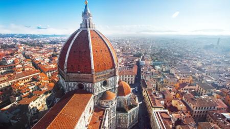 Panoramatický pohled na město Fiorentina a dóm Santa Maria del Fiore. - Cestovinky.cz