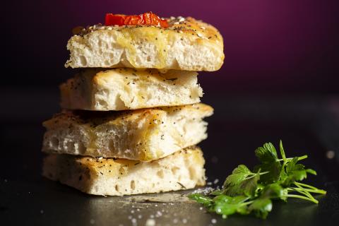italská kuchyně focaccia