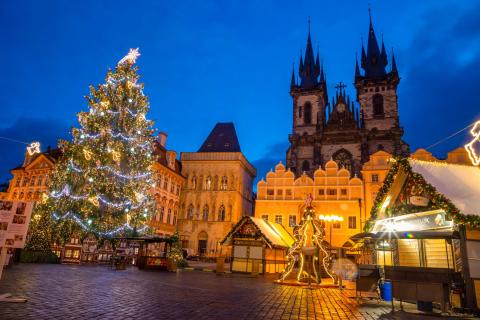 Praha Vánoce