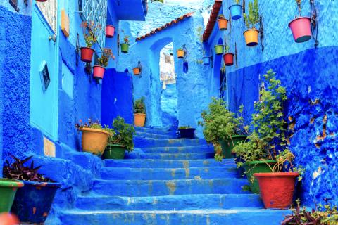 Chefchaouen panorama