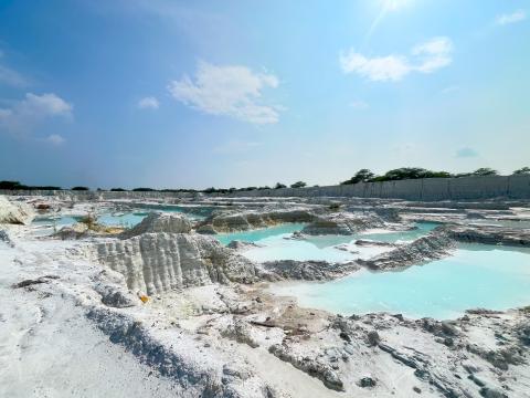 skládka mramorové suspenze Kišangarh