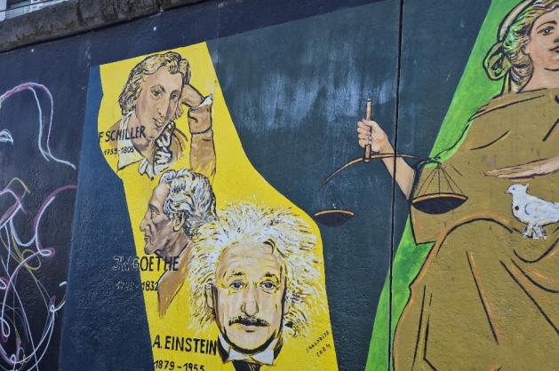 East Side Gallery Němci