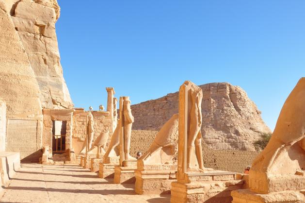 Chrám v Abu Simbel