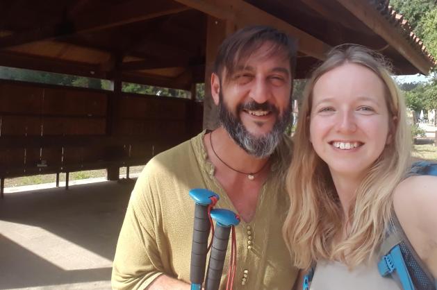 poutníci na Camino Primitivo