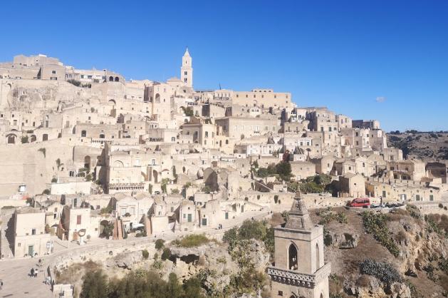 Matera – tufové domy