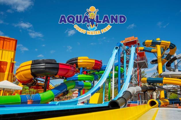 Aqualand Park na ostrově Korfu