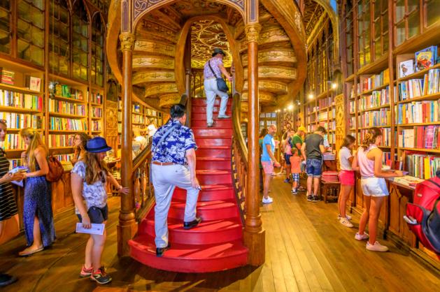 Livraria Lello schodiště