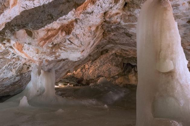 Dobšinská ledová jeskyně Slovensko