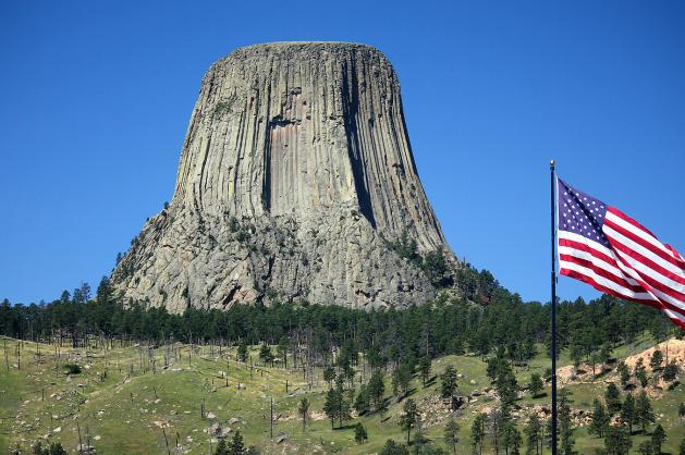 Ďáblova věž ve Wyoming