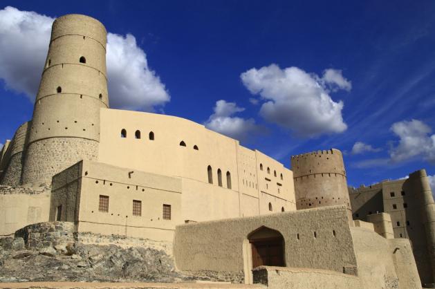 Pevnost Bahla v Ománu