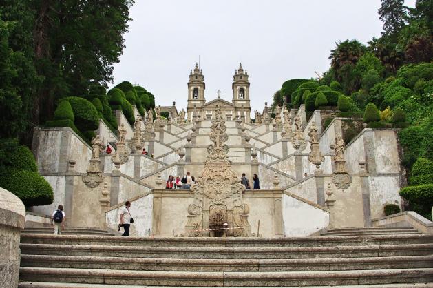 Kostel Bom Jesus do Monte Portugalsko