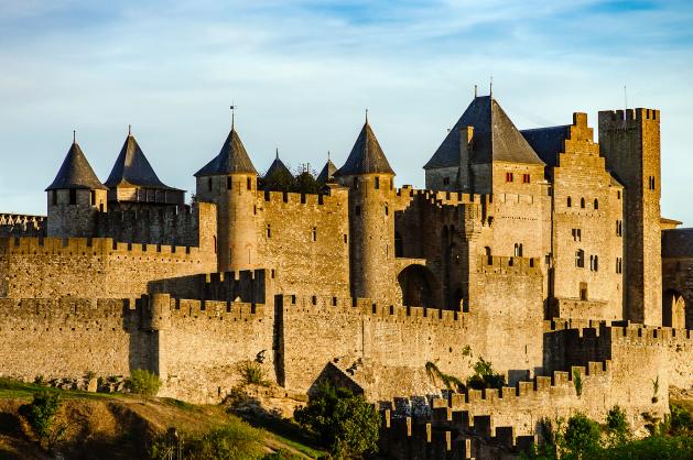 Carcassonne hradby