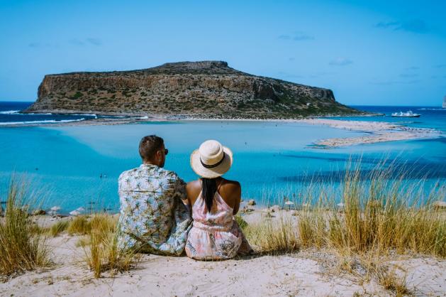 Balos Lagoon na Krétě