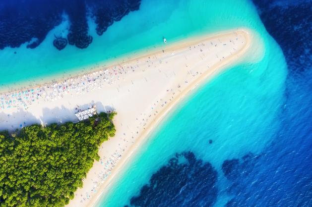 Chorvatské pláže do dvou hodin letu