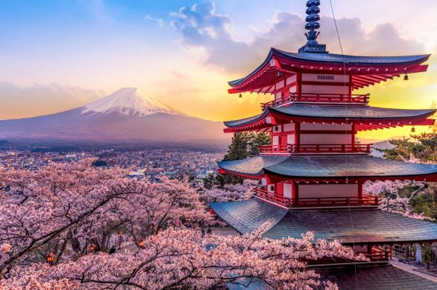 Pagoda Chureito, Japonsko