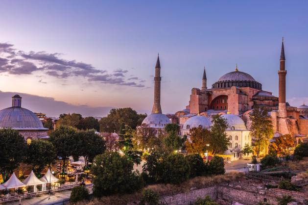 Hagia Sofia v Turecku