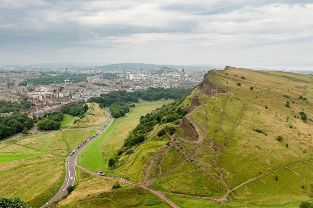 Artušovo sedlo Edinburgh